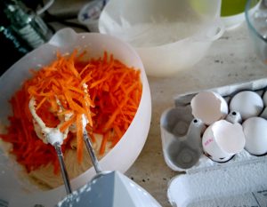 Carrot Muffins und Cake