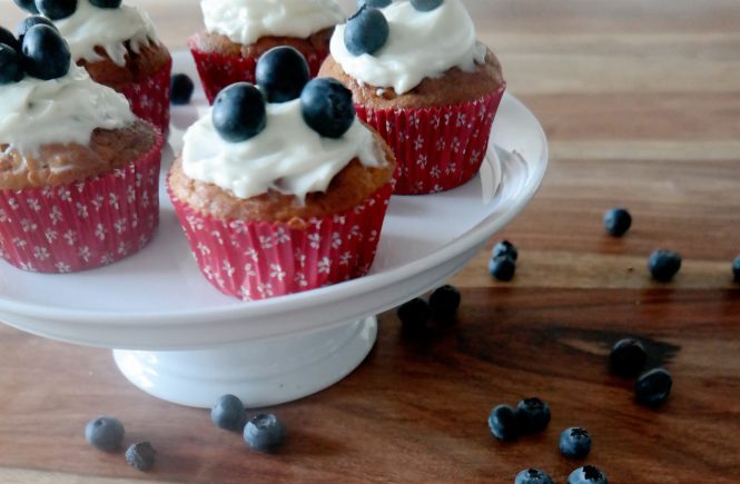 Carrot Muffins mit Frosting