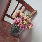 Samstagmorgen Wochenmarkt und Blumen