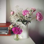 Samstagmorgen Markt und Blume