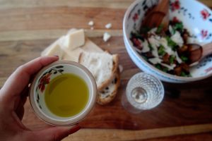 Brotsalat zum Abendessen