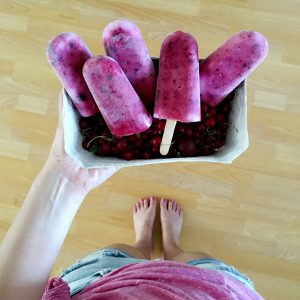 Joghurt-Beeren Eis