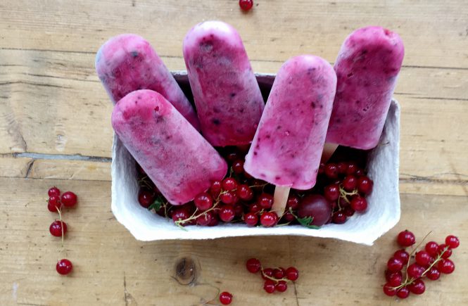 Joghurt-Beeren Eis