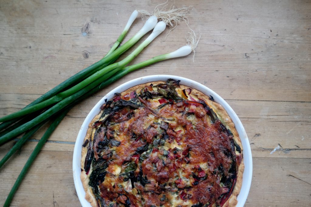 Mangold Quiche