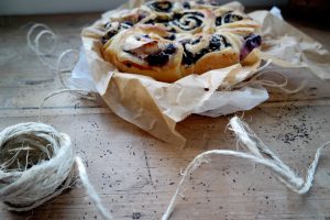 Quark-und Mohnschnecken