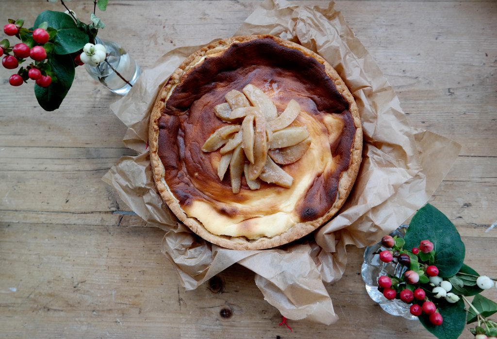 Birnen-Käsekuchen