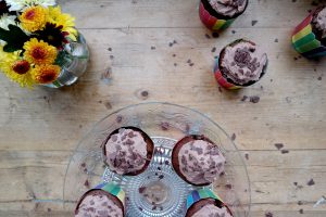 Double-Chocolate Cupcakes