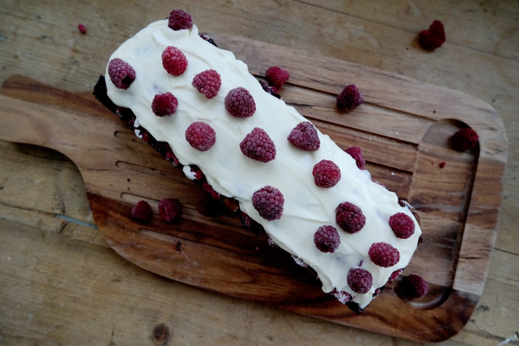 Himbeer-Bananenbrot