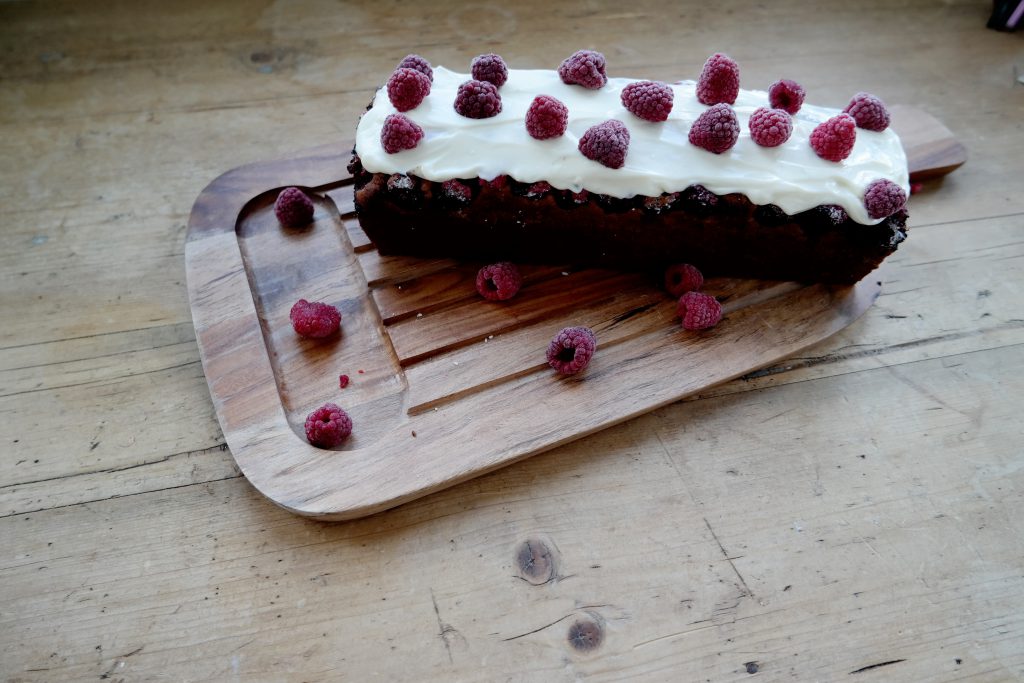 Himbeer-Bananenbrot