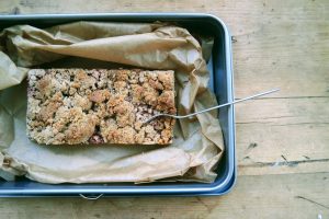 Rhabarber Erdbeer Kuchen